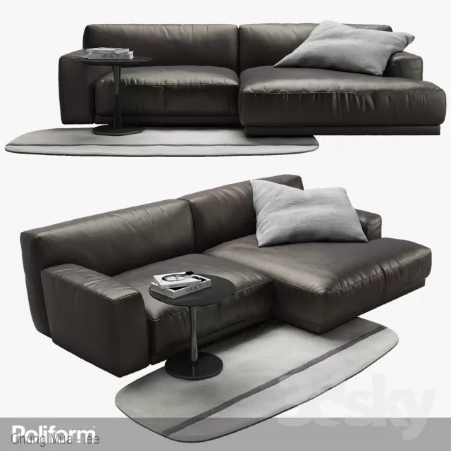 3DSKYFREE – LIVINGROOM - SOFA 3DS MAX MODELS