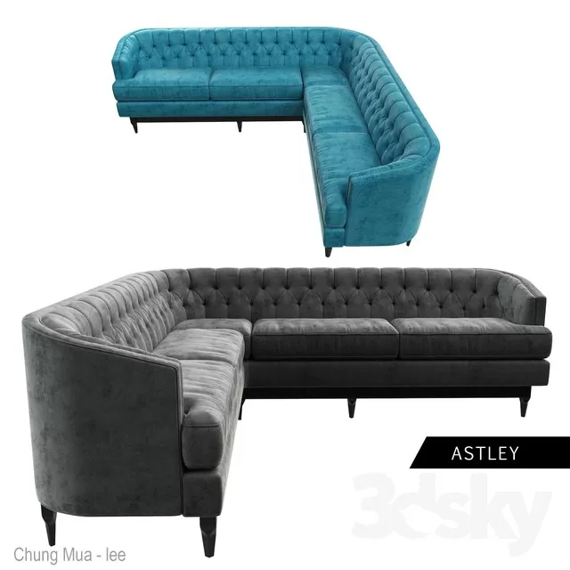 3DSKYFREE – LIVINGROOM - SOFA 3DS MAX MODELS