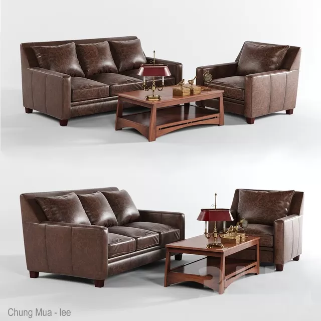 3DSKYFREE – LIVINGROOM - SOFA 3DS MAX MODELS