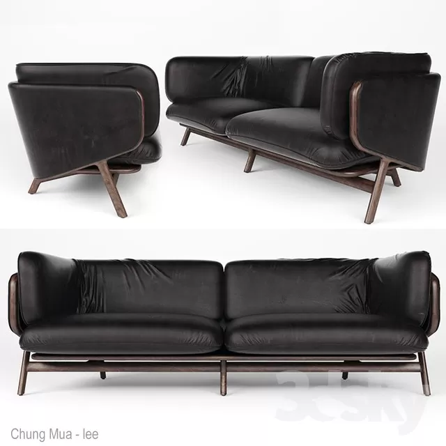 3DSKYFREE – LIVINGROOM - SOFA 3DS MAX MODELS