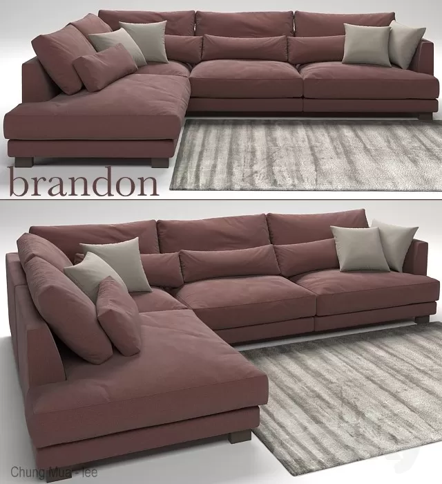 3DSKYFREE – LIVINGROOM - SOFA 3DS MAX MODELS