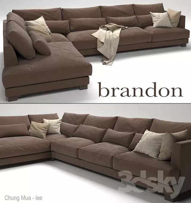 3DSKYFREE – LIVINGROOM - SOFA 3DS MAX MODELS