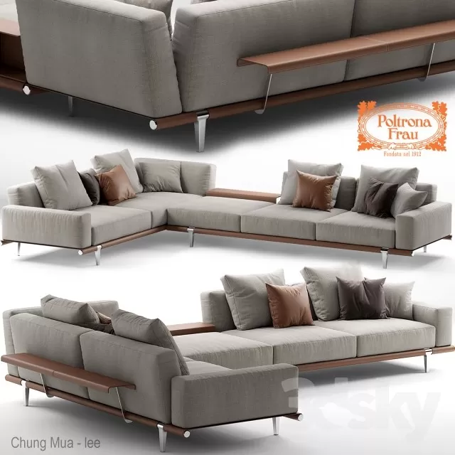 3DSKYFREE – LIVINGROOM - SOFA 3DS MAX MODELS