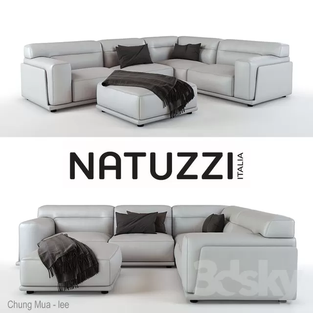 3DSKYFREE – LIVINGROOM - SOFA 3DS MAX MODELS