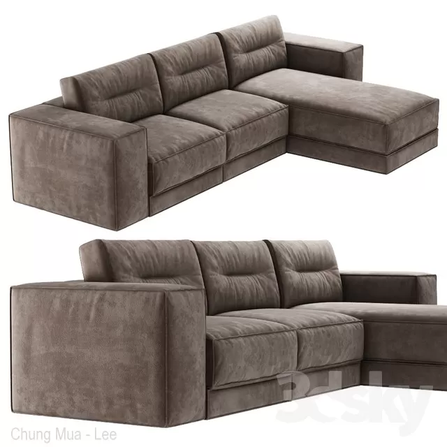 3DSKYFREE – LIVINGROOM - SOFA 3DS MAX MODELS