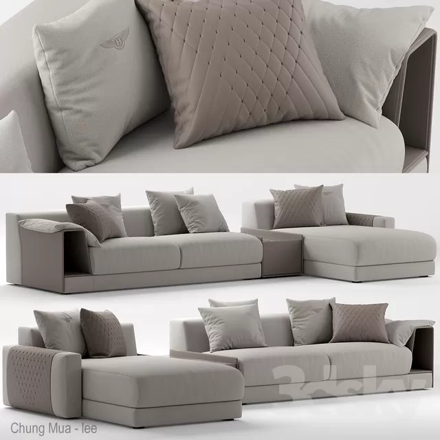 3DSKYFREE – LIVINGROOM - SOFA 3DS MAX MODELS