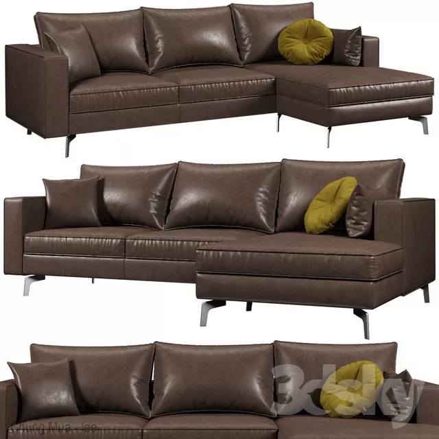 3DSKYFREE – LIVINGROOM - SOFA 3DS MAX MODELS
