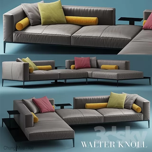 3DSKYFREE – LIVINGROOM - SOFA 3DS MAX MODELS