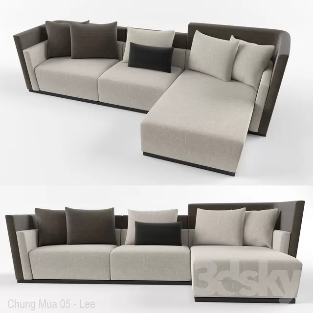 3DSKYFREE – LIVINGROOM - SOFA 3DS MAX MODELS