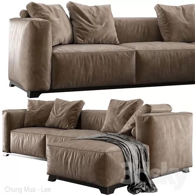 3DSKYFREE – LIVINGROOM - SOFA 3DS MAX MODELS