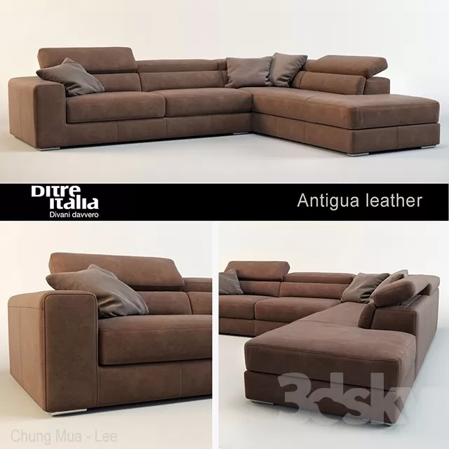 3DSKYFREE – LIVINGROOM - SOFA 3DS MAX MODELS