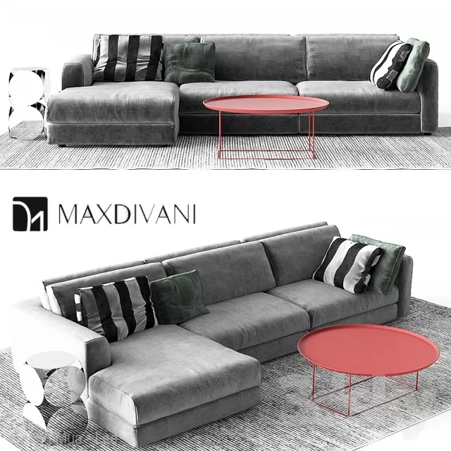 LIVINGROOM - SOFA 3D MODELS