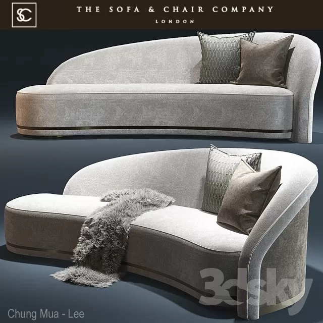 LIVINGROOM - SOFA - CIRCLE 3D MODELS
