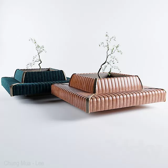 3DSKYFREE – LIVINGROOM - SOFA - EXTERIOR 3DS MAX MODELS