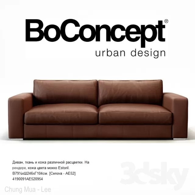 3DSKYFREE – LIVINGROOM - SOFA - LONG 3DS MAX MODELS