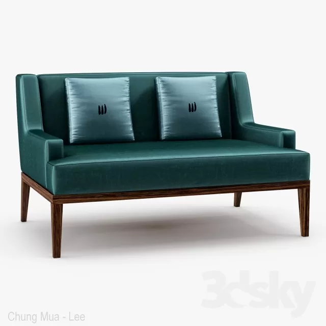 3DSKYFREE – LIVINGROOM - SOFA - LONG 3DS MAX MODELS