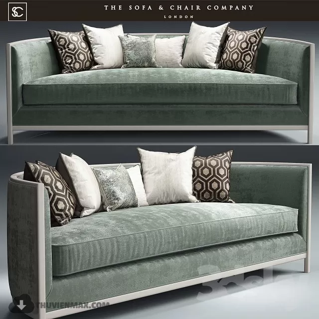 3DSKYFREE – LIVINGROOM - SOFA - LONG 3DS MAX MODELS