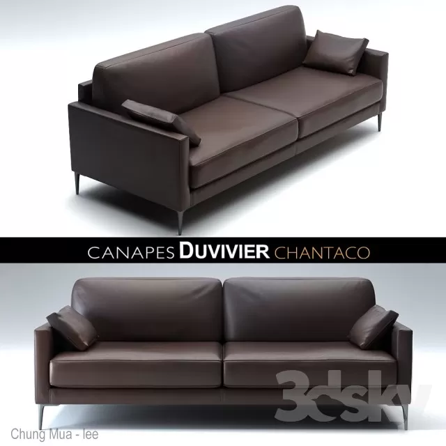 3DSKYFREE – LIVINGROOM - SOFA - LONG 3DS MAX MODELS