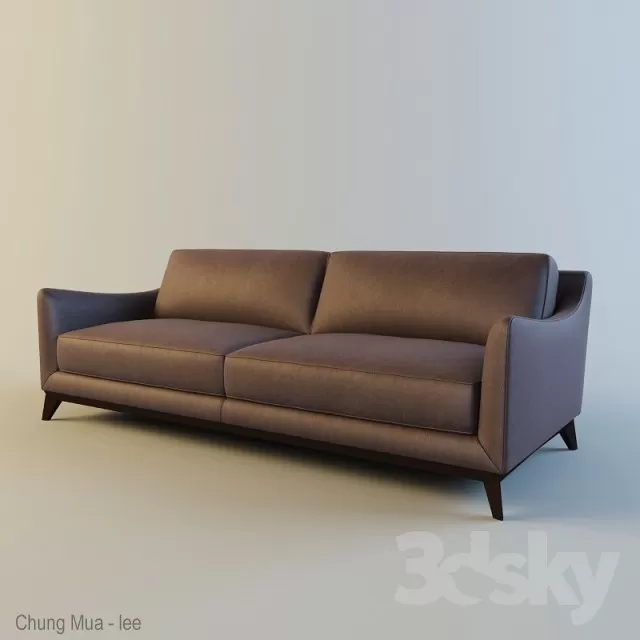 3DSKYFREE – LIVINGROOM - SOFA - LONG 3DS MAX MODELS