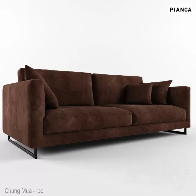 3DSKYFREE – LIVINGROOM - SOFA - LONG 3DS MAX MODELS