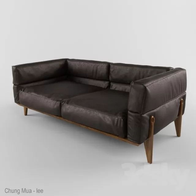 3DSKYFREE – LIVINGROOM - SOFA - LONG 3DS MAX MODELS