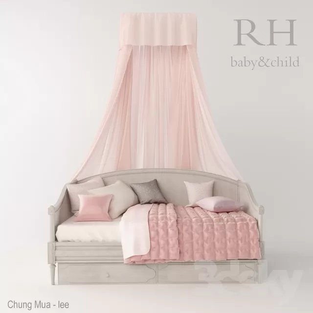 3DSKYFREE – LIVINGROOM - SOFA - LONG 3DS MAX MODELS