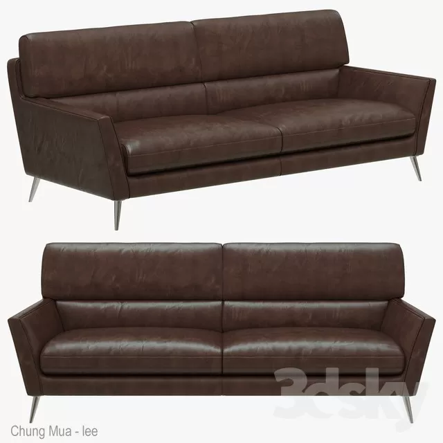 3DSKYFREE – LIVINGROOM - SOFA - LONG 3DS MAX MODELS