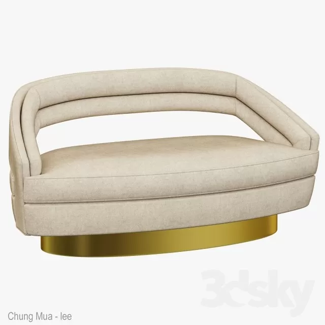 3DSKYFREE – LIVINGROOM - SOFA - LONG 3DS MAX MODELS