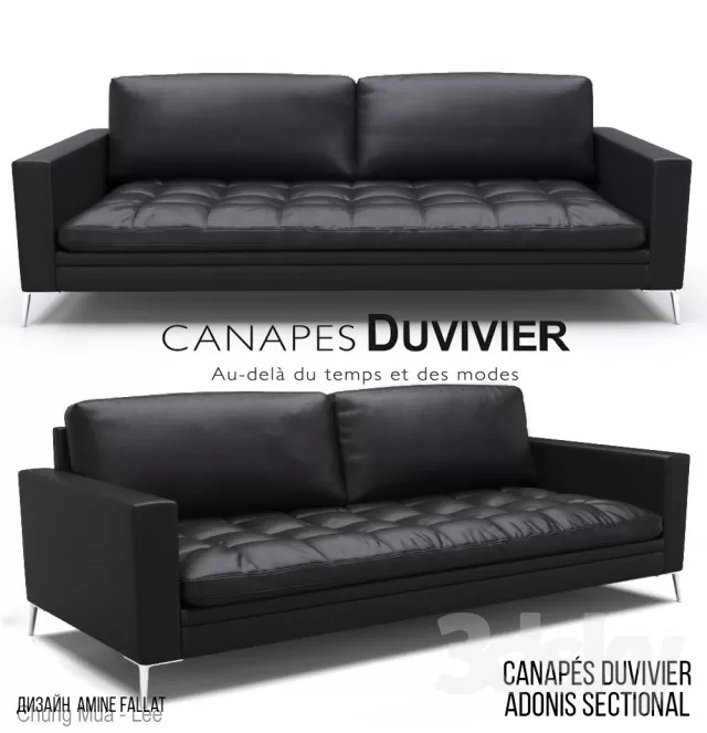 3DSKYFREE – LIVINGROOM - SOFA - LONG 3DS MAX MODELS