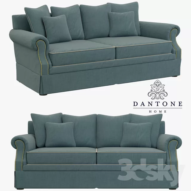 3DSKYFREE – LIVINGROOM - SOFA - LONG 3DS MAX MODELS