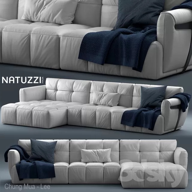 3DSKYFREE – LIVINGROOM - SOFA - SECTIONAL 3DS MAX MODELS