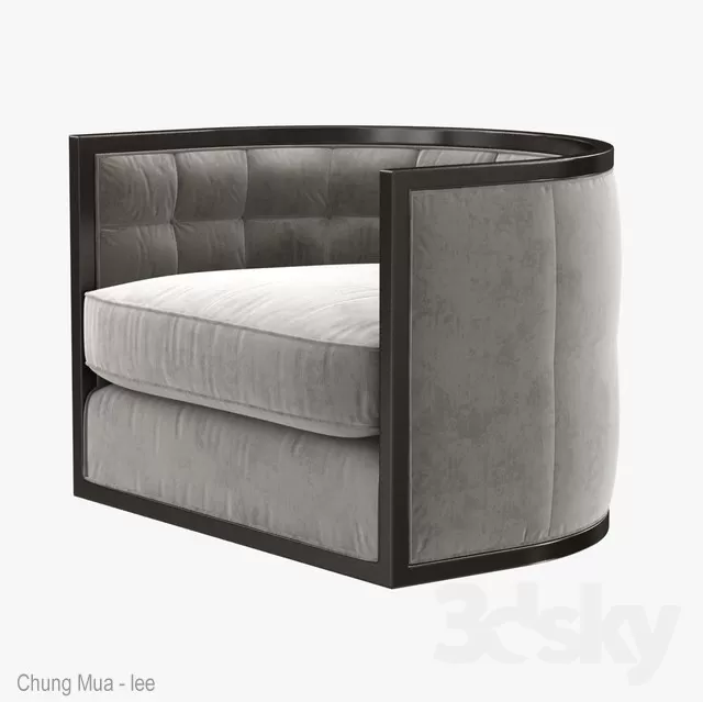 3DSKYFREE – LIVINGROOM - SOFA - SINGLE 3DS MAX MODELS