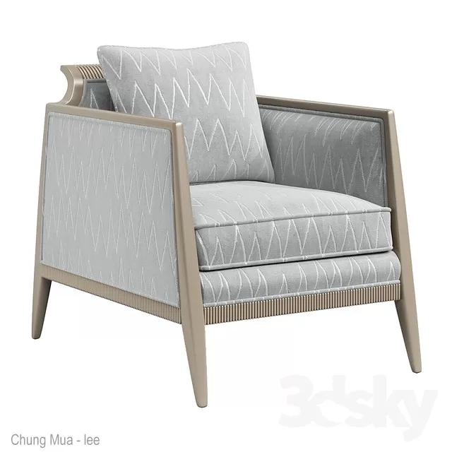3DSKYFREE – LIVINGROOM - SOFA - SINGLE 3DS MAX MODELS
