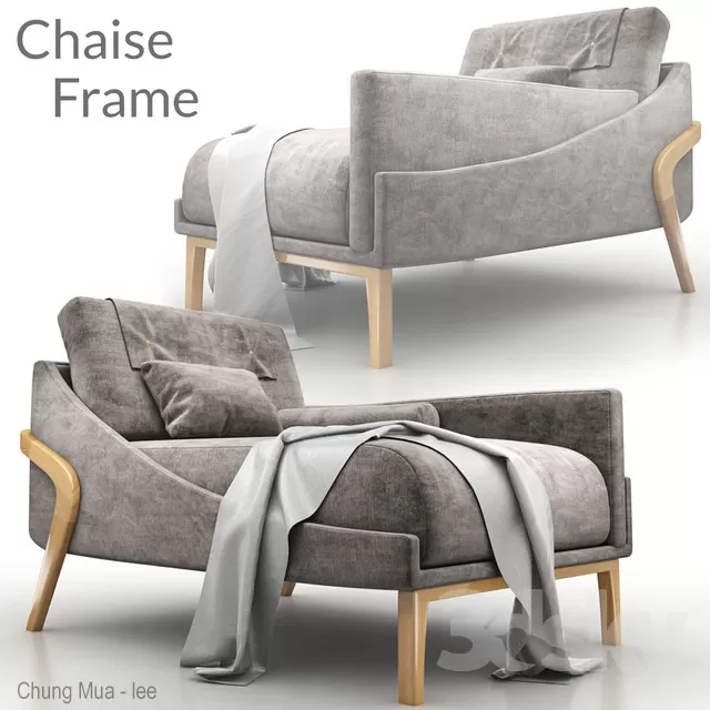 3DSKYFREE – LIVINGROOM - SOFA - SINGLE 3DS MAX MODELS