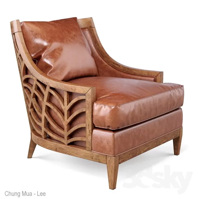 3DSKYFREE – LIVINGROOM - SOFA - SINGLE 3DS MAX MODELS