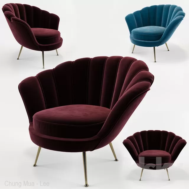 3DSKYFREE – LIVINGROOM - SOFA - SINGLE 3DS MAX MODELS