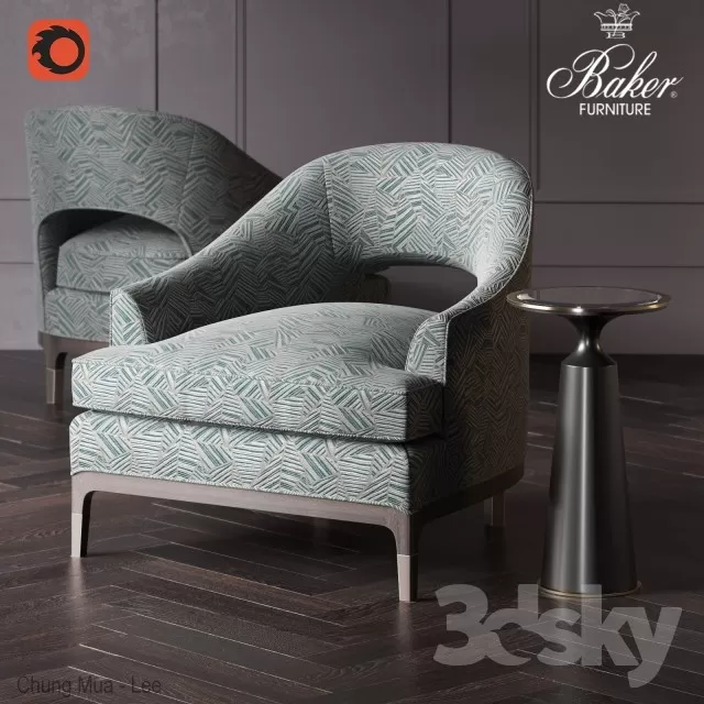 3DSKYFREE – LIVINGROOM - SOFA - SINGLE 3DS MAX MODELS