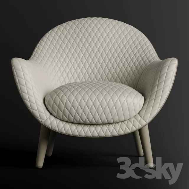 3DSKYFREE – LIVINGROOM - SOFA - SINGLE 3DS MAX MODELS