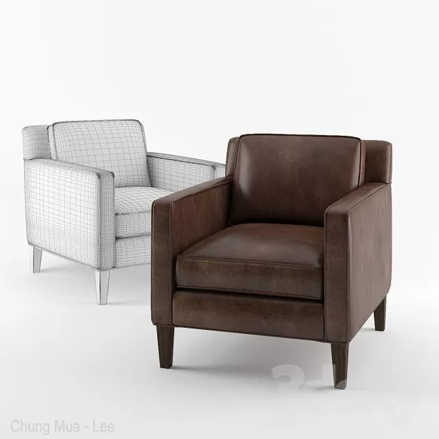 3DSKYFREE – LIVINGROOM - SOFA - SINGLE 3DS MAX MODELS