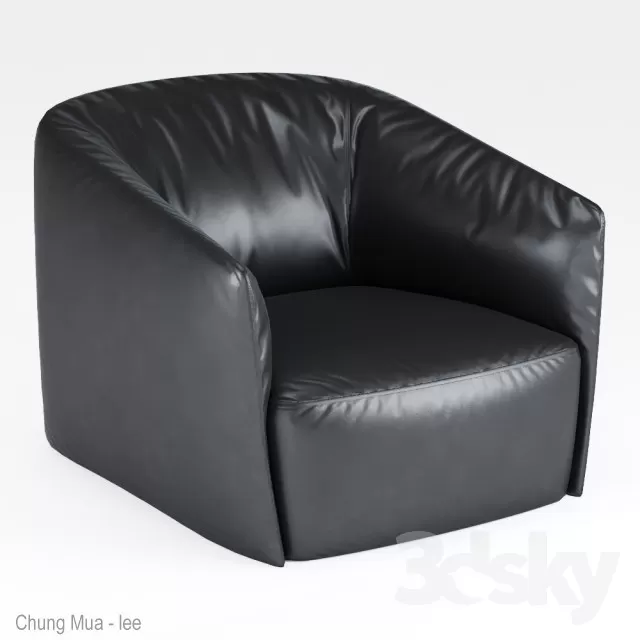 3DSKYFREE – LIVINGROOM - SOFA - SINGLE 3DS MAX MODELS