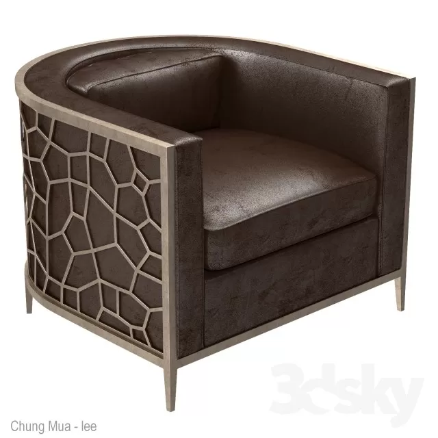 3DSKYFREE – LIVINGROOM - SOFA - SINGLE 3DS MAX MODELS