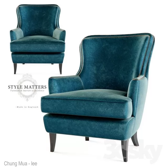 3DSKYFREE – LIVINGROOM - SOFA - SINGLE 3DS MAX MODELS