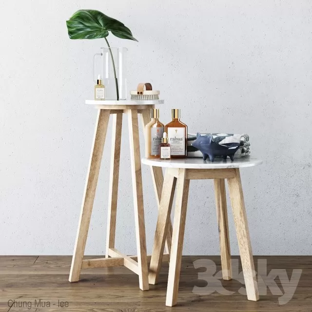 3DSKYFREE – LIVINGROOM - TEA TABLE 3DS MAX MODELS