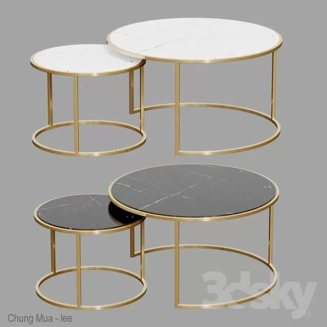 3DSKYFREE – LIVINGROOM - TEA TABLE 3DS MAX MODELS