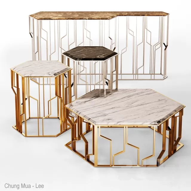 3DSKYFREE – LIVINGROOM - TEA TABLE 3DS MAX MODELS