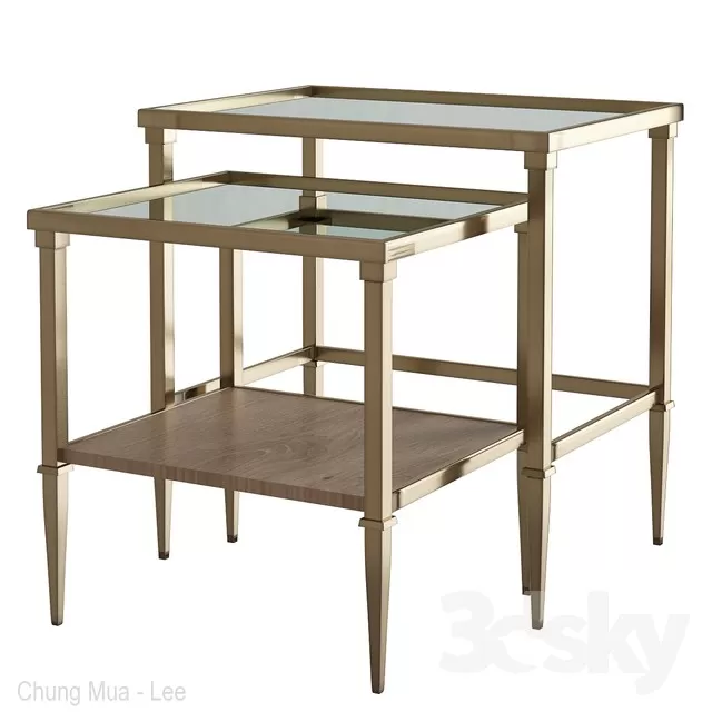 3DSKYFREE – LIVINGROOM - TEA TABLE 3DS MAX MODELS