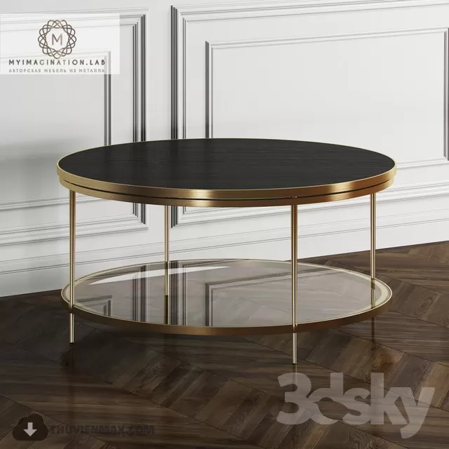 3DSKYFREE – LIVINGROOM - TEA TABLE 3DS MAX MODELS