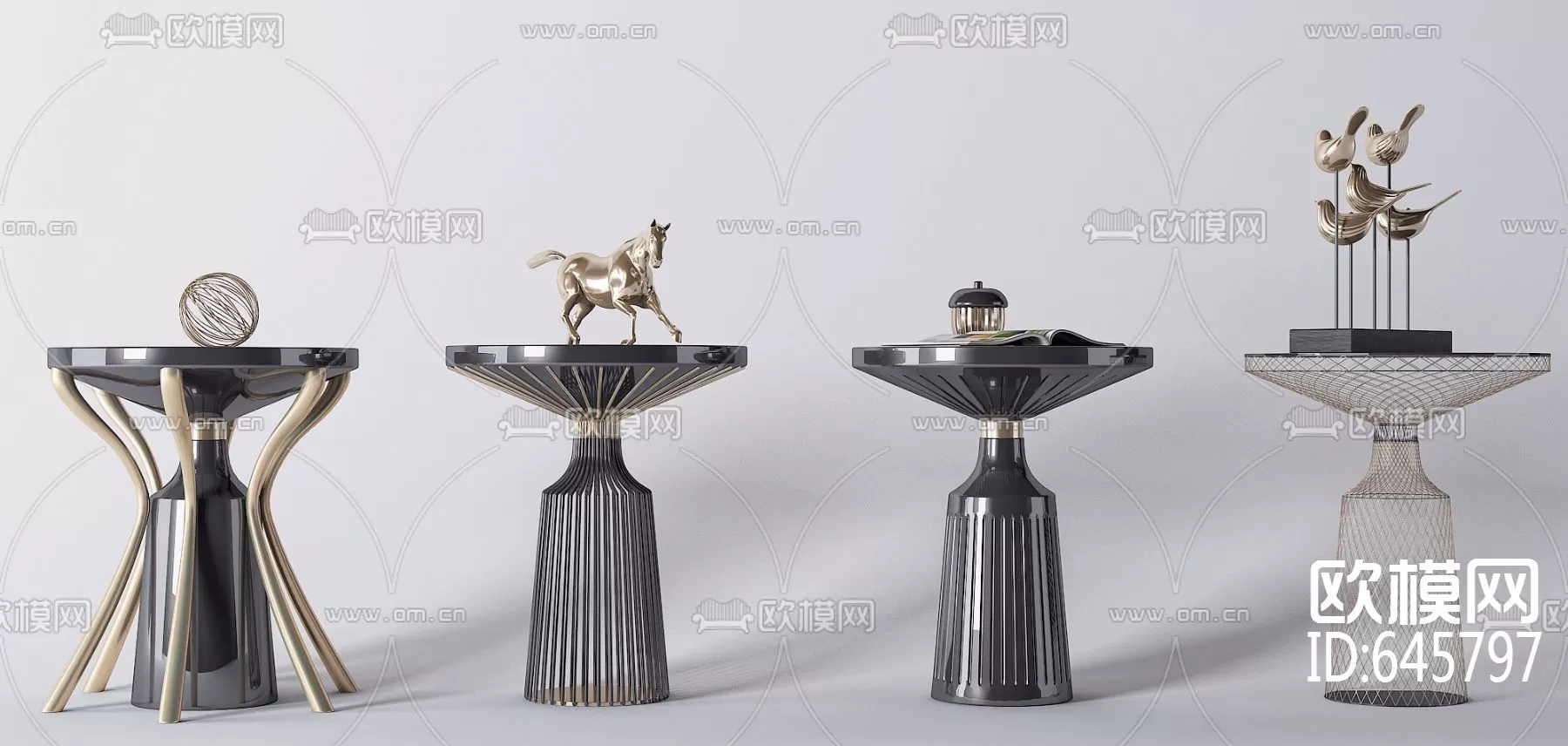 3DSKYFREE – LIVINGROOM - TEA TABLE 3DS MAX MODELS