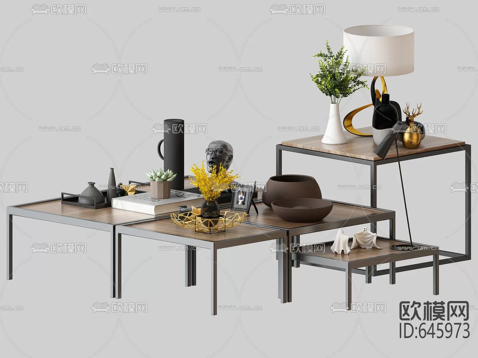 3DSKYFREE – LIVINGROOM - TEA TABLE 3DS MAX MODELS