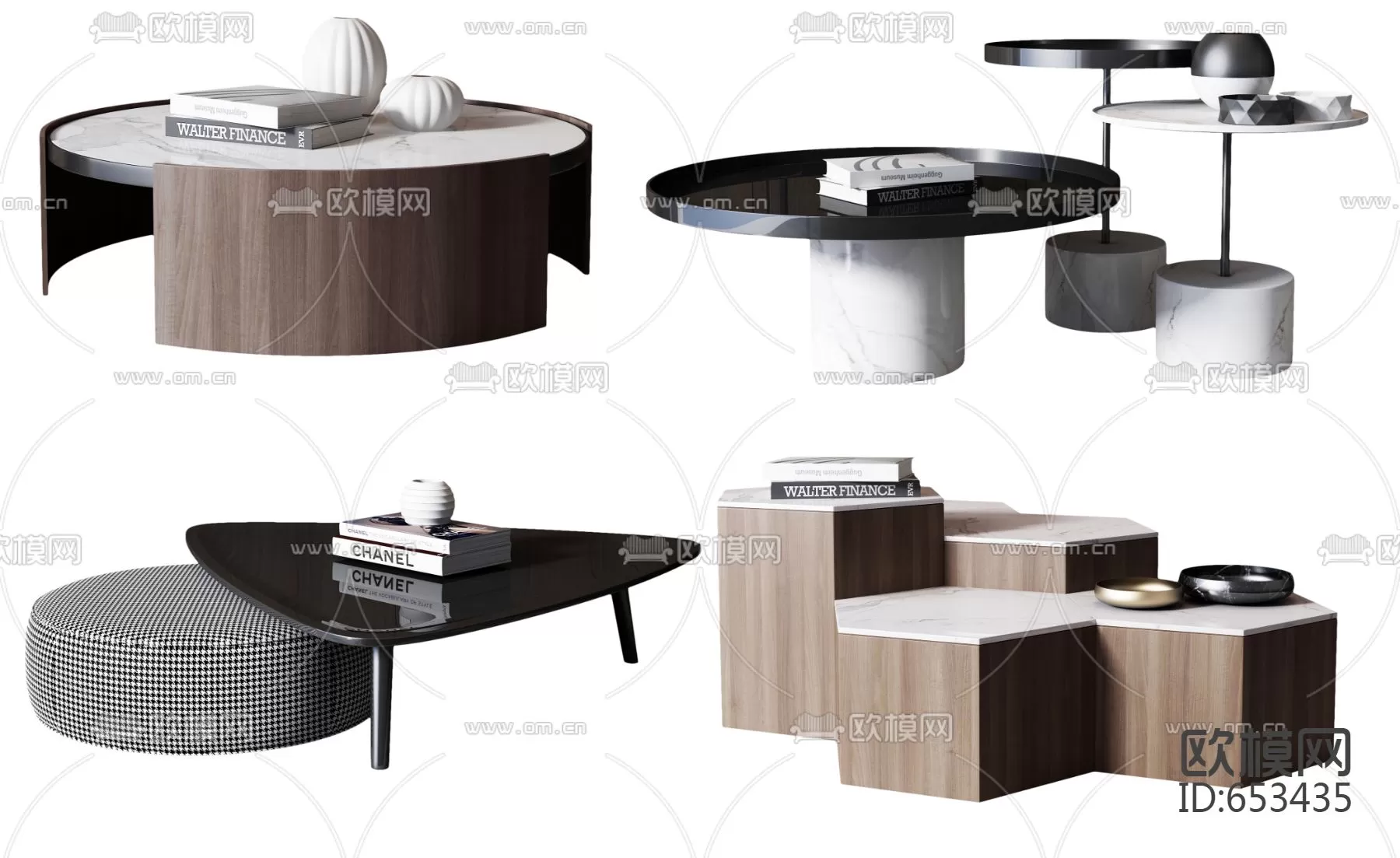 3DSKYFREE – LIVINGROOM - TEA TABLE 3DS MAX MODELS